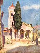 Kirche in Cagnes Auguste renoir